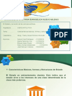 Caracteristicas Basicas, Formales y Estructuras de Estado y La Nocion de Las Ciencias Politicas