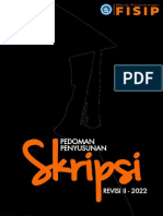 #Pedoman Penulisan Skripsi FISIP 2022 - Revisi II + Lamp