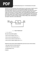 2 + - 1 The Roots of Characteristic Equation A