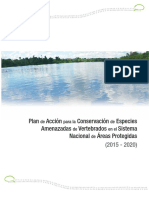 Plan de Accion Especies Amenazadas Ap