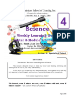 Science: Weekly Learning Guide