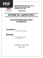 Laboratorio de Hidrologia 1