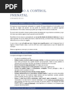 Clase 4. Ingreso A Control Prenatal