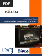 Examen de Competencias Básicas: Instructivo Del Excoba