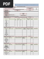 FICHA MODELO DIAGNOSTICO de Levantamiento de Información para Mantenimiento