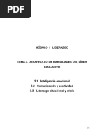 Desarrollo de Habilidades Del Líder Educativo