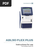 Abl90 Flex Plus: Instructions For Use