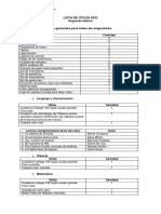 Lista de Útiles 2023 Segundo Básico Útiles Generales para Todas Las Asignaturas