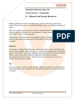 Cbse Class 10 Social Science Geography Chapter 5 Notes