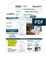 Trabacad Realidad y Defensa Nacional - Hubert Hennry Pardo Diaz