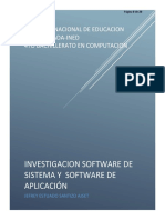 Investigacion Software de Sistema Y Software de Aplicación