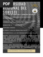 Universidad Regional Del Sureste: Facultad de Derecho Y Ciencias Sociales