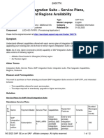 SAP Integration Suite - Service Plans, Upgrade Paths, and Regions Availability