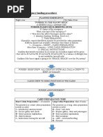 Planned Emergency Landing Procedures