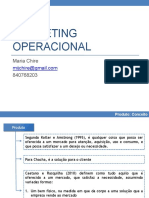 Marketing Operacional - Cap 1 Produto