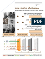 Aula 7 Emissões Radioativas Alfa Beta e Gama