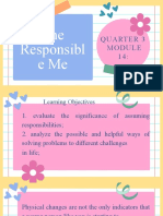 The Responsibl Eme: Quarter 3 14