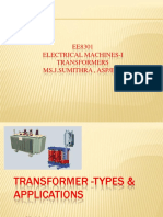 EE8301 Electrical Machines-I Transformers Ms.J.Sumithra, Asp/Eee