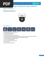 UNV IPC6412LR-X5UPW-VG 2MP WDR Starlight IR Network MiniPTZ Dome Camera Datasheet V1.5-EN