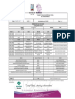 "Horarios de Clase Por Grupo" Conalep Plantel Temixco: Revisión: 04 Código Fecha de Aprobación: 21/10/2019 Página 1 de 1