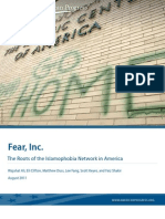 Fear, Inc.: The Roots of The Islamophobia Network in America