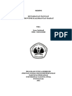 Ketahanan Pangan Provinsi Kalimantan Barat: Skripsi