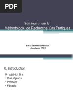 AES - Méthodologie Recherche - IIFsat - ANAMO - Travaux de Groupe