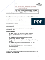 Guía Repaso Adverbios, Preposiciones Y Conjunciones