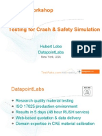 Testing For Crash & Safety Simulation