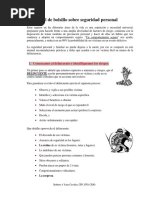 Manual de Bolsillo Sobre Seguridad Personal RV (81942)