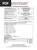 The Festival Bridges: International Charitable Foundation
