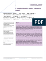 A Stepwise Approach Towards Diagnostic Workup in Dementia Using Online Cognitive Tools (Alzheimer's & Dementia 2021)