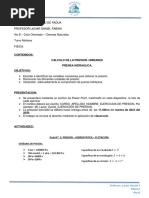 Contenidos: Calculo de La Presion. Unidades Prensa Hidraulica. Objetivos