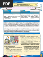 3° y 4° DPCC - EVALUACION DIAGNOSTICA