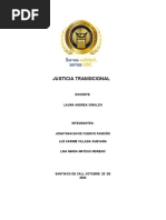 2do Parcial Justicia Transicional