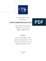 Los Ecosistemas en El Perú - Realidad Nacional y Globalización