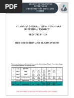 PT Amman Mineral Nusa Tenggara Batu Hijau Project Specification