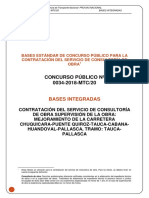 Concurso Público #0034-2018-MTC/20: Bases Integradas