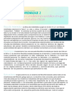 Investigación. Condiciones Sociales en Que Aparecen Las Escuelas Éticas