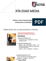 Filosofía Edad Media 2022-1