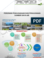 Paparan Tata Cara Perizinan SDA