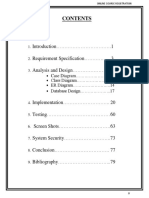 Case Diagram ... 11 Class Diagram ..13 ER Diagram ..14 Database Design ... 17