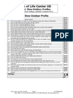 Tree of Life Center US: Slow Oxidizer Profile