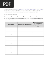 4c Rock Cycle Webquest