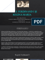 Regele Ferdinand I Și Regina Maria