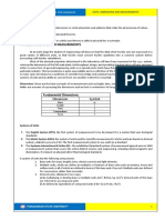 Topic 1 - Units, Dimensions and Measurements