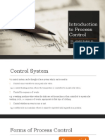 To Process Control: Dr. Ahmed Kamal El-DIN