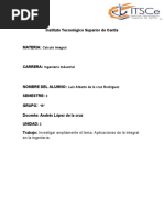 Instituto Tecnológico Superior de Centla: Calculo Integral