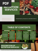 Nutrition Services