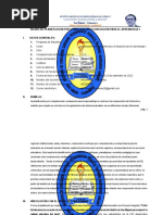 Silabo Planificación Por Competencias y Eval. para El Aprendizaje I - Docente Alicia Pérez Hernández